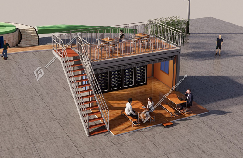 Barra de contenedor desmontable de 20 pies