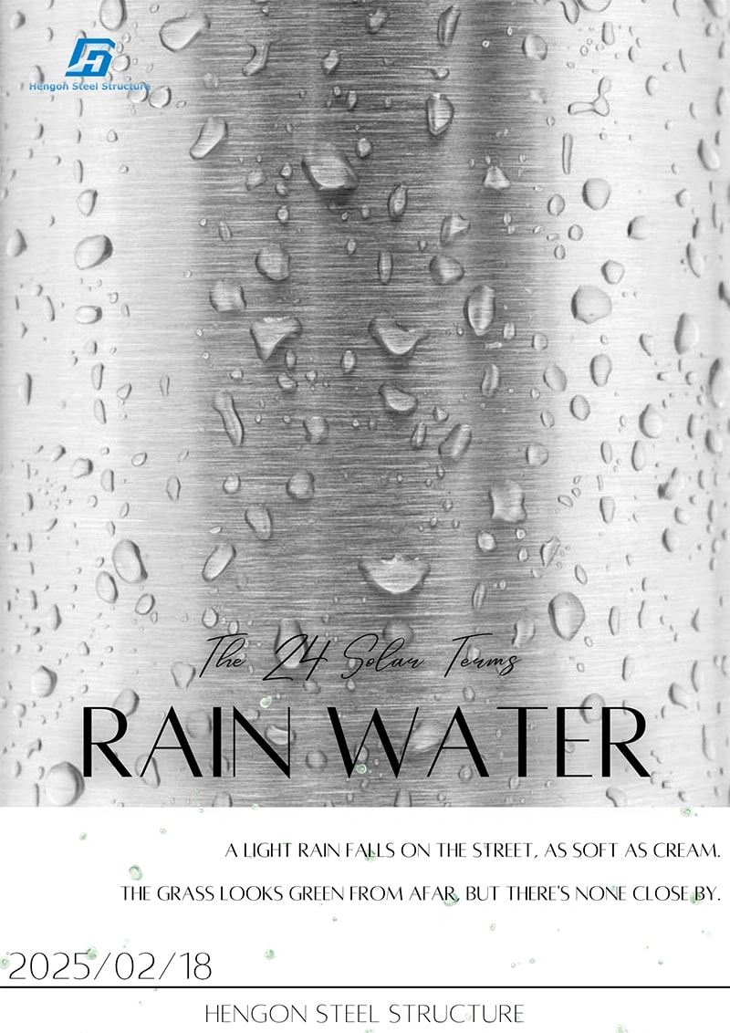 Llega el Agua de Lluvia y el clima se está calentando
