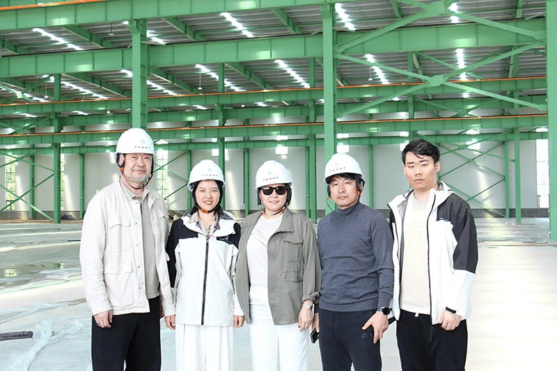 Visita al sitio y discusión del proyecto para nuestro cliente de Mongolia
