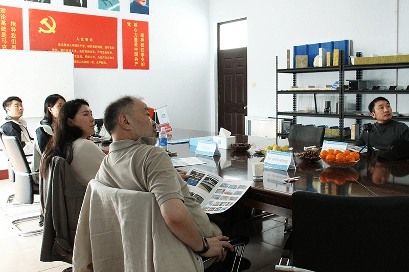 Visita al sitio y discusión del proyecto para nuestro cliente de Mongolia
