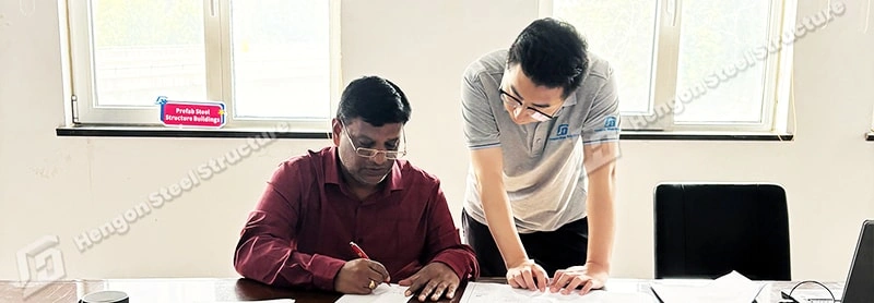 Resumen de la visita a la fábrica: Cliente nigeriano en HENGON para la planificación de un proyecto de acero Resumen de la visita a la fábrica: Cliente nigeriano en HENGON para la planificación de un proyecto de acero