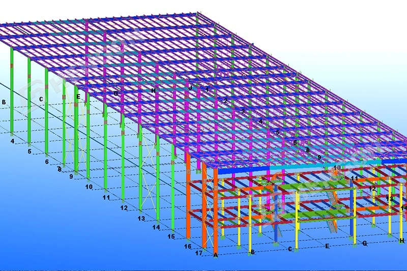 Hengon envía una estructura de acero prefabricada para el proyecto de la planta de cemento de EE. UU. Hengon envía una estructura de acero prefabricada para el proyecto de la planta de cemento de EE. UU.