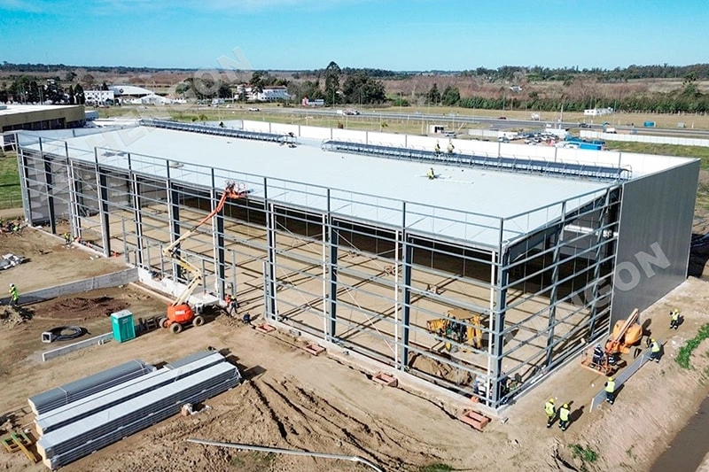 Cliente de Uruguay planea proyecto de apartamento prefabricado de acero con Hengon