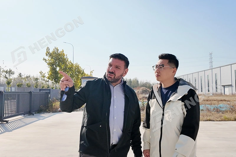 Cliente griego visita a Hengon para discutir el proyecto y la futura cooperación Cliente griego visita a Hengon para discutir el proyecto y la futura cooperación